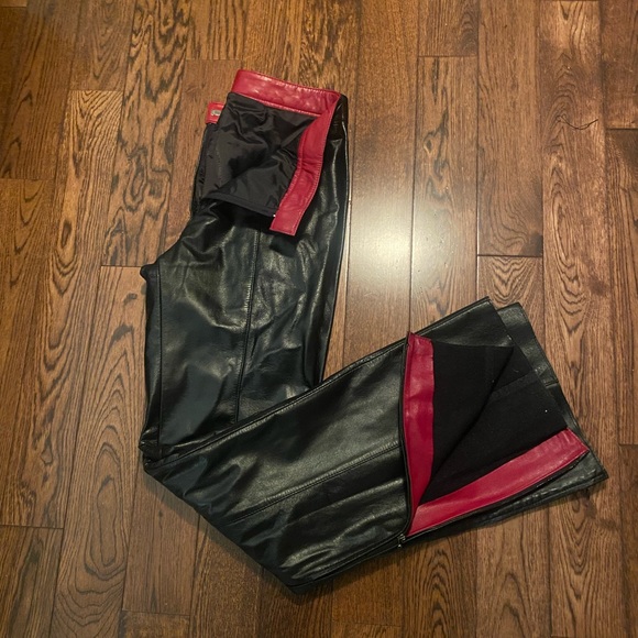 Vintage Leather Pants - Picture 1 of 4